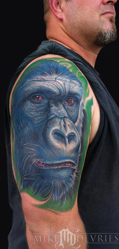 Tattoos - Gorilla Tattoo - 69616